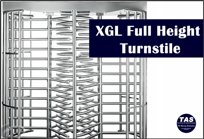 Turnstile XGL Full Height Turnstile Access Control and Attendance stand alone product